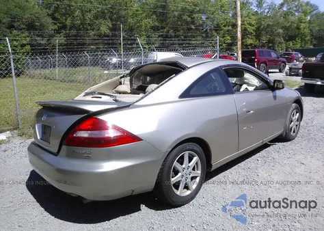 2004 Honda Accord 3.0 Ex из США, поврежденный, VIN 1HGCM82644A008802